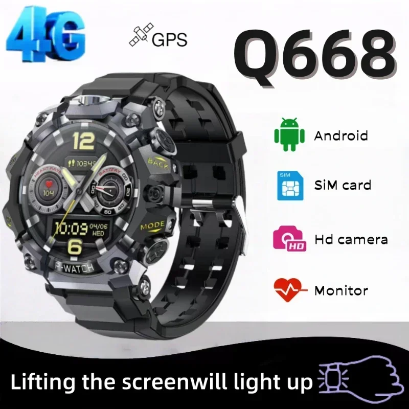 Smartwatch Watches For Women With Gps - Q668 5G Full Network Smart Watch