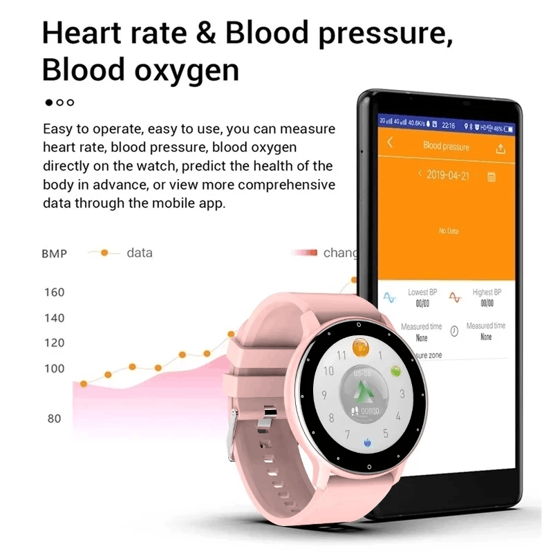 LIGE Women Smart Band Watch Re - Watches Ladies Smartwatch review and price