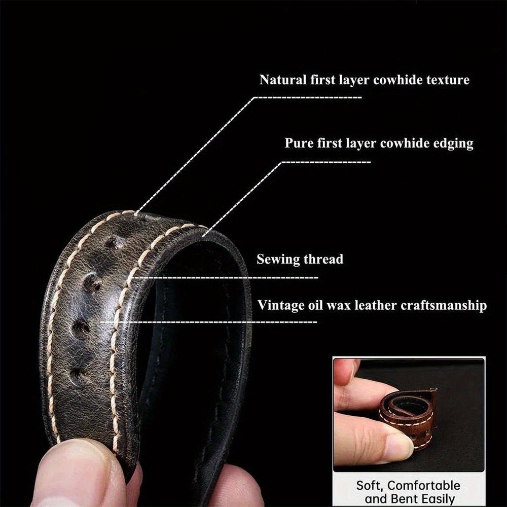 20mm 22mm Vintage Leather Stra - Smartwatch Vintage Watches For Women review and price
