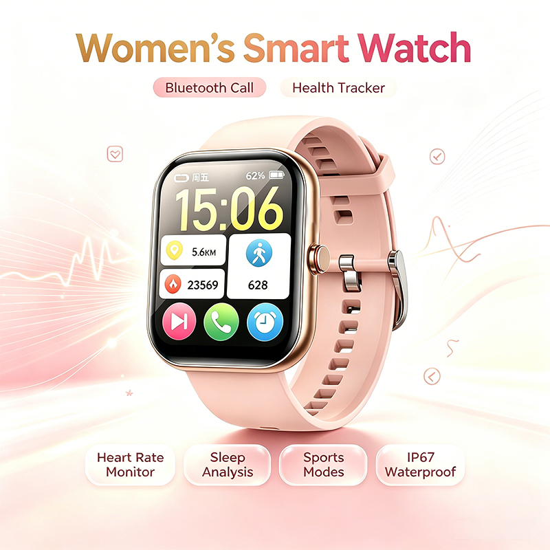 Women Smart Watch BT Call Hear - Watches Ladies Smartwatch review and price