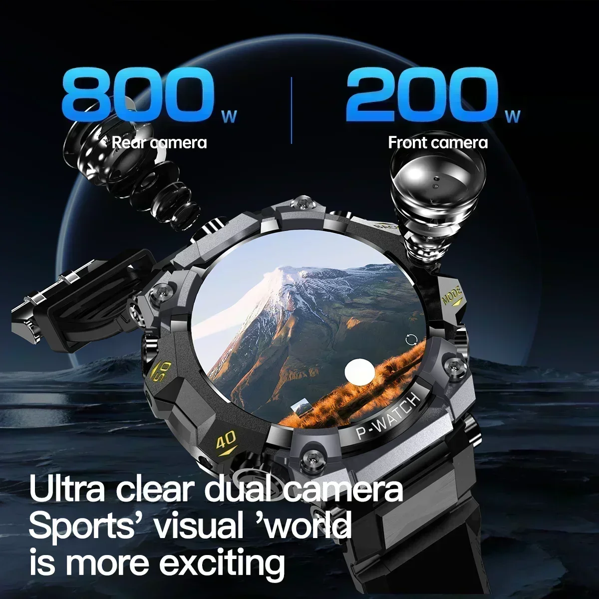 Q668 5G Full Network Smart Wat - Smartwatch Watches For Women With Gps review and price